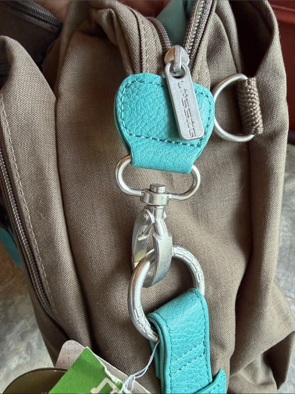 NWT Lässig (Lässige) Green Label Neckline Diaper Baby Bag
